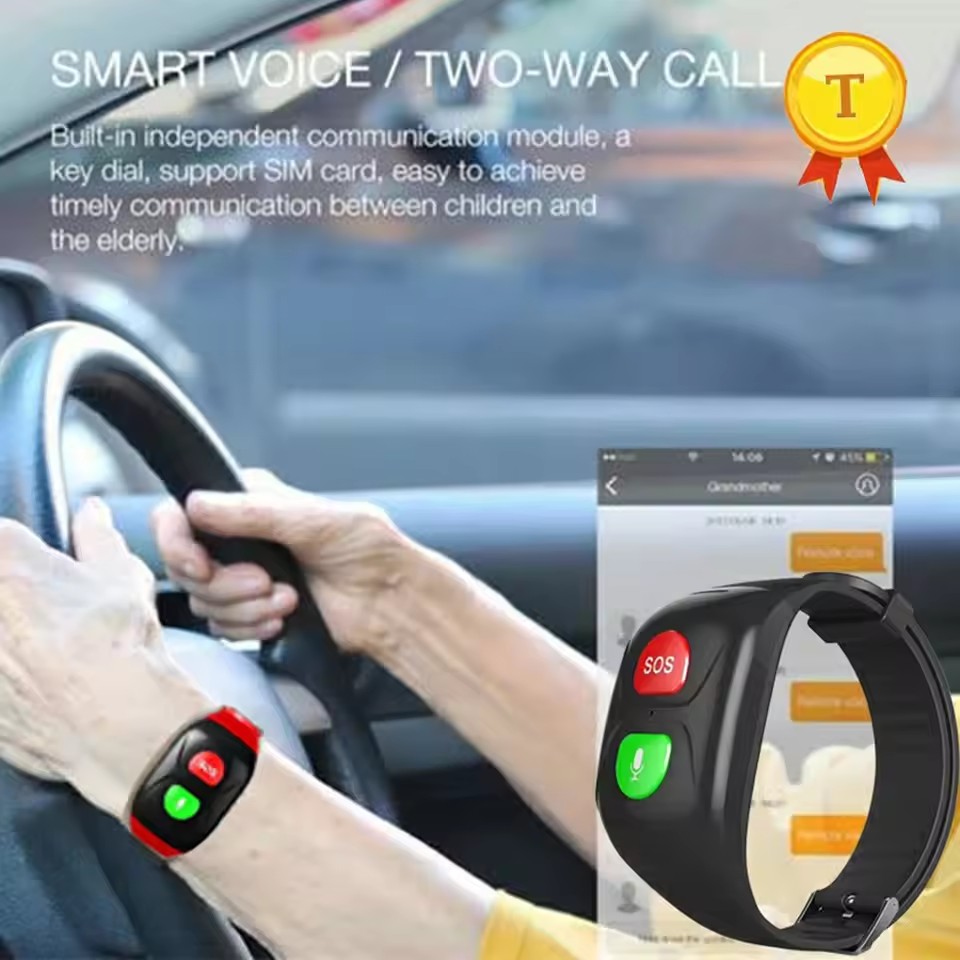 Reloj GPS 4G para personas may - Fall Detection Watch reseña y precio