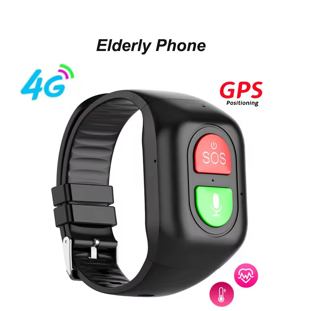 Reloj GPS 4G para personas may - Fall Detection Watch reseña y precio