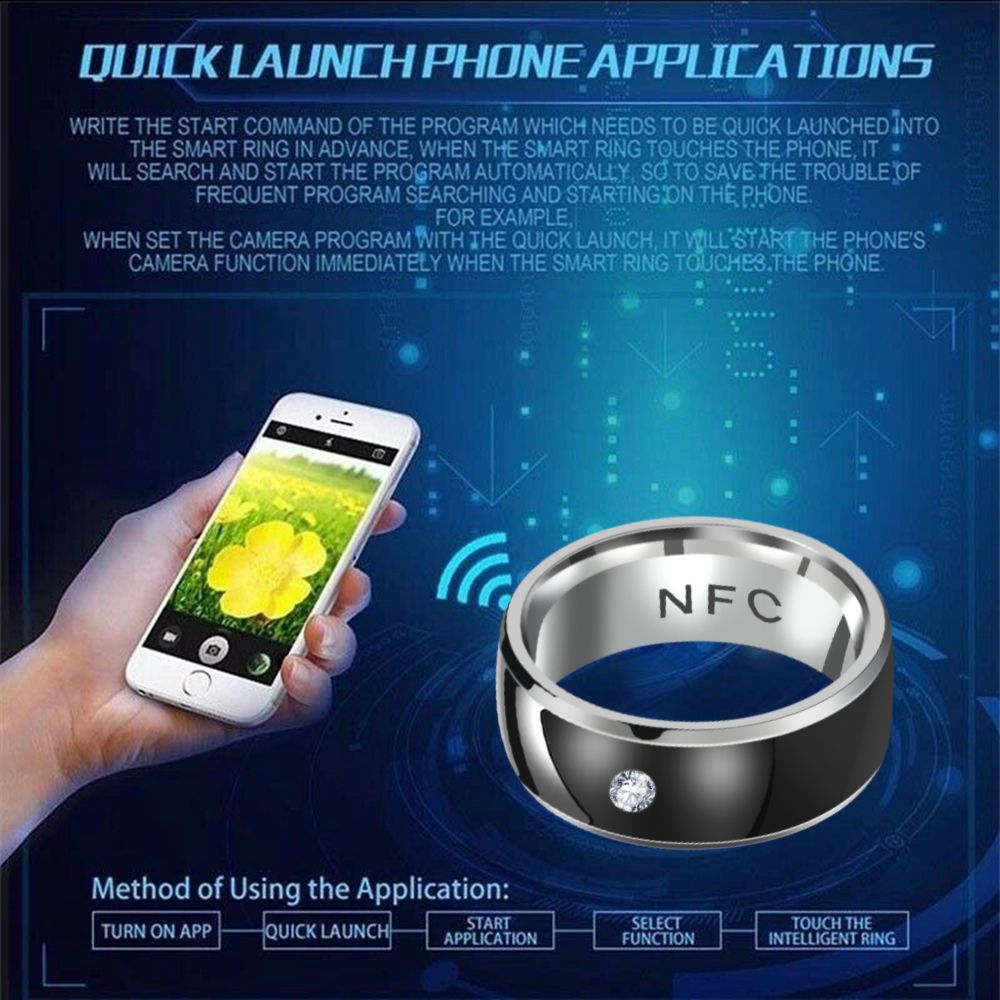 Anillo de dedo inteligente a l - Smart Ring Nfc Pay reseña y precio