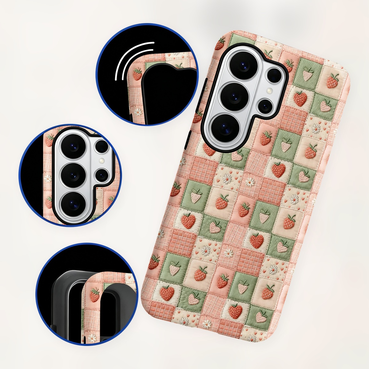 patchwork fresa bordada 2-in-1 - Samsung Galaxy S24 reseña y precio